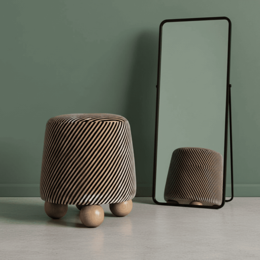 Пуфы серии «Stripes Pouf»